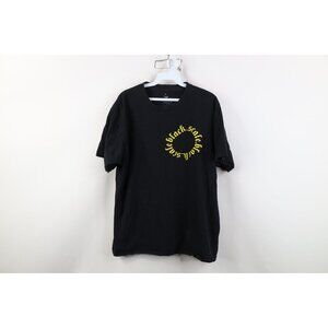 Black Scale ASAP Rocky Mens XL Spell Out Short Sleeve T-Shirt Black USA Cotton